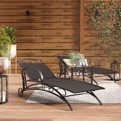 Oshin Chaise Lounge by Astoria Grand