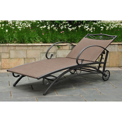 Oshin Chaise Lounge by Astoria Grand