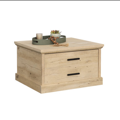 Hajoon Frame Coffee Table with Storage by Millwood Pines