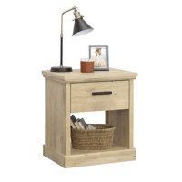 Haarith 1 - Drawer Nightstand in Oak by Millwood Pines