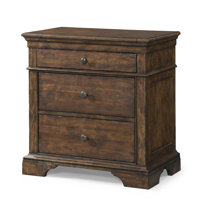 3 - Drawer Nightstand in Brown by Trisha Yearwood Home Collection