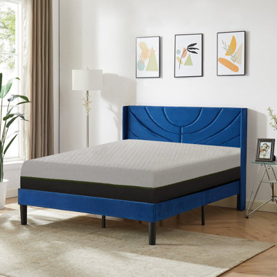 12" Copper Medium Copper Memory Foam Mattress, Breathable, Machine Washable Zip Off Cover System by Red Barrel Studio