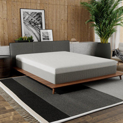 Ardean 12-Inch Hybrid Reactive Medium Soft Firm Gel Memory Foam Mattress, Breathable, Zipper System by Wade Logan