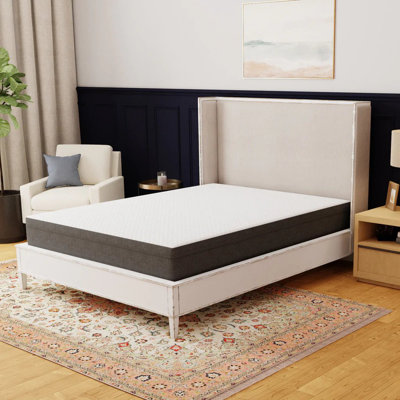 Minnesota 10" Gel Memory Foam Medium Firm Mattress Standard, Breathable, Removable & Washable Cover