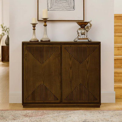 Buffet Cabinet with Spacious Storage by THKOTY