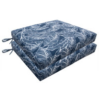 TB Dining Tommy Bahama 2 - Piece Outdoor Seat Cushion by Tommy Bahama Home