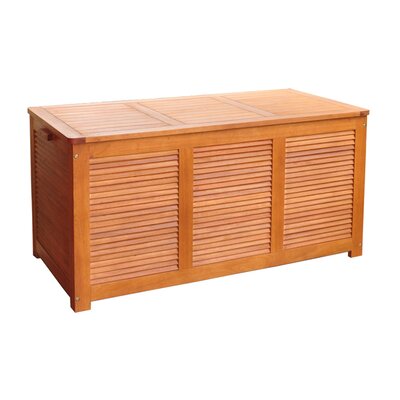 110 Gal, Gouldbourne Outdoor Eucalyptus Deck Box by Red Barrel Studio