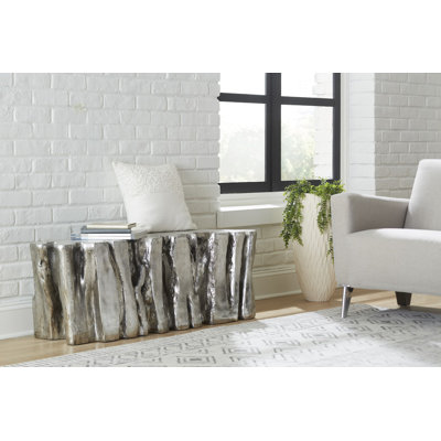 Freeform Resin Root Bench by Phillips Collection