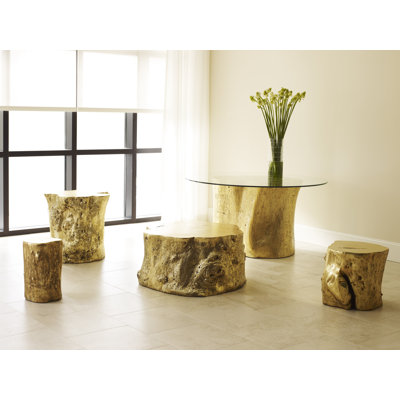 Log Stool by Phillips Collection