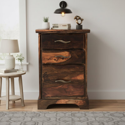 Chaliyah 3-Drawer Vertical Filing Cabinet by Millwood Pines
