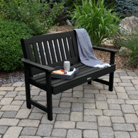 Arbnora Plastic Garden Bench by Lark Manor