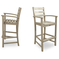 POLYWOOD Monterey Bay Bar Chair Set by Trex Outdoor