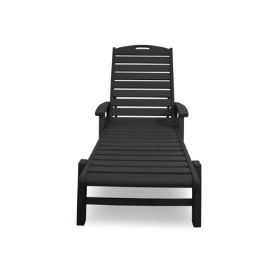 POLYWOOD Yacht Club Chaise with Arms - Stackable by Trex Outdoor