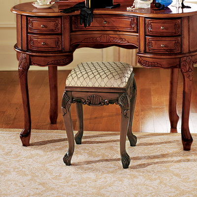 Amalya Upholstered Accent Stool by Bloomsbury Market