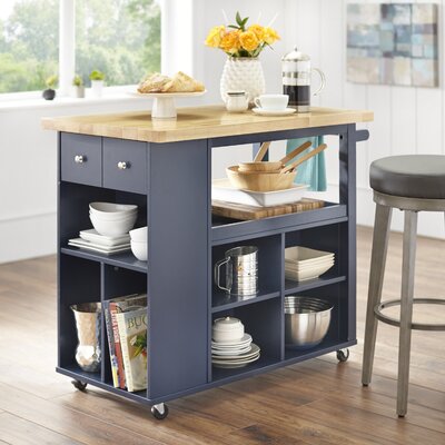 Haysi Kitchen Cart by Winston Porter