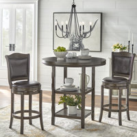Romero 3 Piece Pub Table Set by Astoria Grand