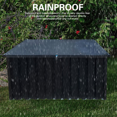 Outdoor Metal Storage Box Store Small by Tryimagine