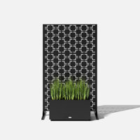Screen Series Black Plastic Quadra Pattern Screen Set by Veradek