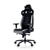 Vertagear PL4800 Ergonomic Big & Tall Gaming Chair Featuring Contourmax Lumbar & Vertaair Seat Systems - RGB LED Kits Upgradeable - Black/White by Vertagear