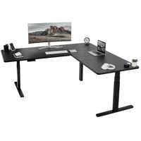VIVO Electric 77" x 71" Corner Stand Up Desk, 3E7B Series by Vivo