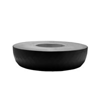 Vases Island Plastic Tree Bench by Vondom