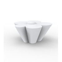 Agatha Plastic Coffee Table by Vondom