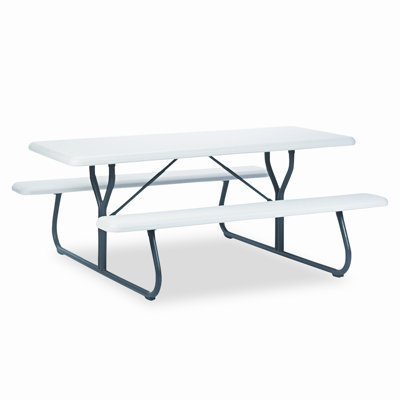 Bench Rectangular 8 - Person 72" Long Picnic Table