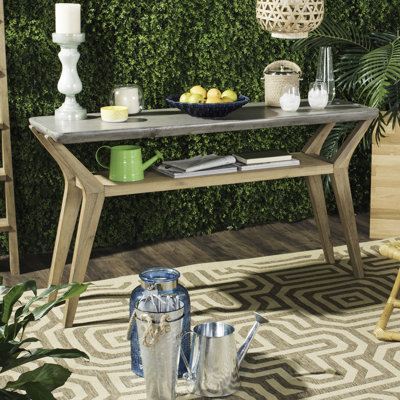 TBD 55.12" Solid Wood Console Table by Union Rustic