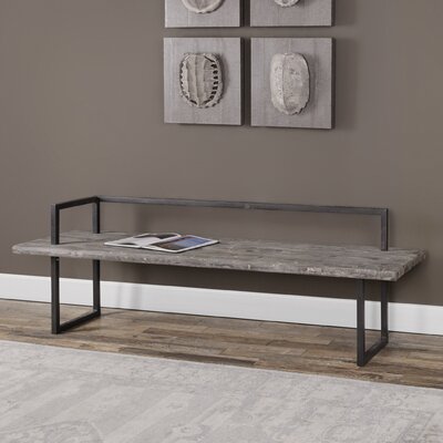 Edgewood Wood Bench by Union Rustic