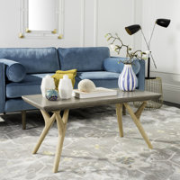 Ryker Concrete Coffee Table by Union Rustic