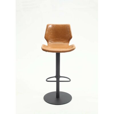 Madrene Swivel Adjustable Height Bar Stool by Union Rustic