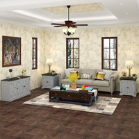 Caiman 3 - Piece Living Room End Table Set by Gracie Oaks