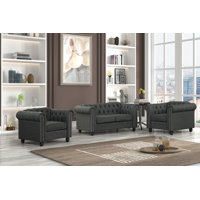 Audwin 3 Piece Living Room Set by USLivings