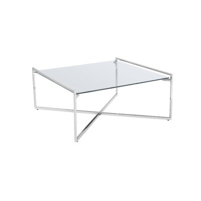 Osibodu Cross Legs Coffee Table by Ebern Designs