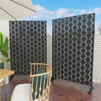 Stanaford 76 ft. H x 47.2 ft. W Outdoor Metal Privacy Screen by Pia Ricco