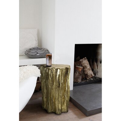 Khushabu Nature Inspired Tree Trunk Accent Stool