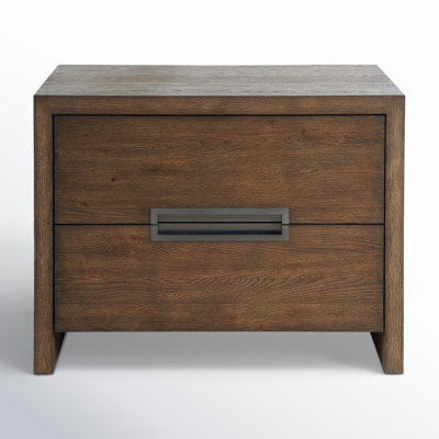 Larson Henri 2 - Drawer Nightstand in Brown by Birch Lane