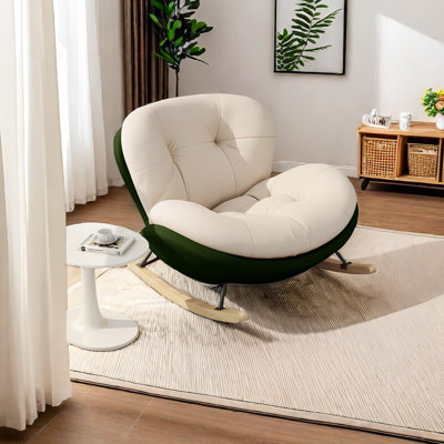 Upholstered Rocking Chair by VIBORZ
