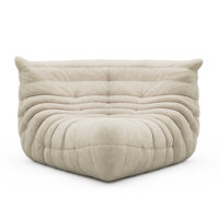 Large Faux Leather Bean Bag Lounger by Furgle