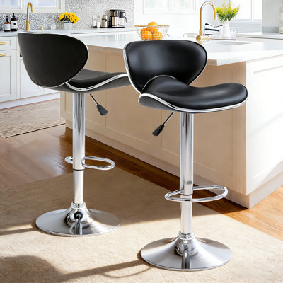 Swivel Adjustable Height Bar Stool