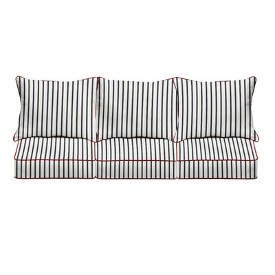 Corley Deep Seating Indoor/Outdoor SunbSeat/Back Cushion by Birch Lane