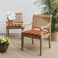 Indoor/ Outdoor Sunbrella Chair Pad Cushion by Winston Porter
