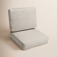 Dauntsey Indoor/Outdoor Sunbrella Seat/Back Cushion by Ebern Designs
