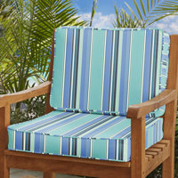 Dolce Oasis Indoor/Outdoor Sunbrella Seat/Back Cushion by Mozaic Company