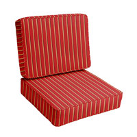Harwood Indoor/Outdoor Sunbrella Seat/Back Cushion by Mozaic Company