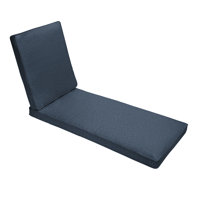 Sunbrella Outdoor Solid Textured Chaise Lounge Cushion by Mozaic Company
