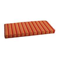 Stripe Outdoor Sunbrella Bench Cushion by Darby Home Co