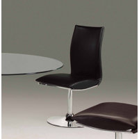 Upholstered Metal Side Chair by Orren Ellis