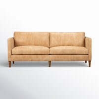 Clifford 87" Genuine Leather Custom Sofa