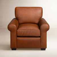 Porter Leather Armchair by Birch Lane